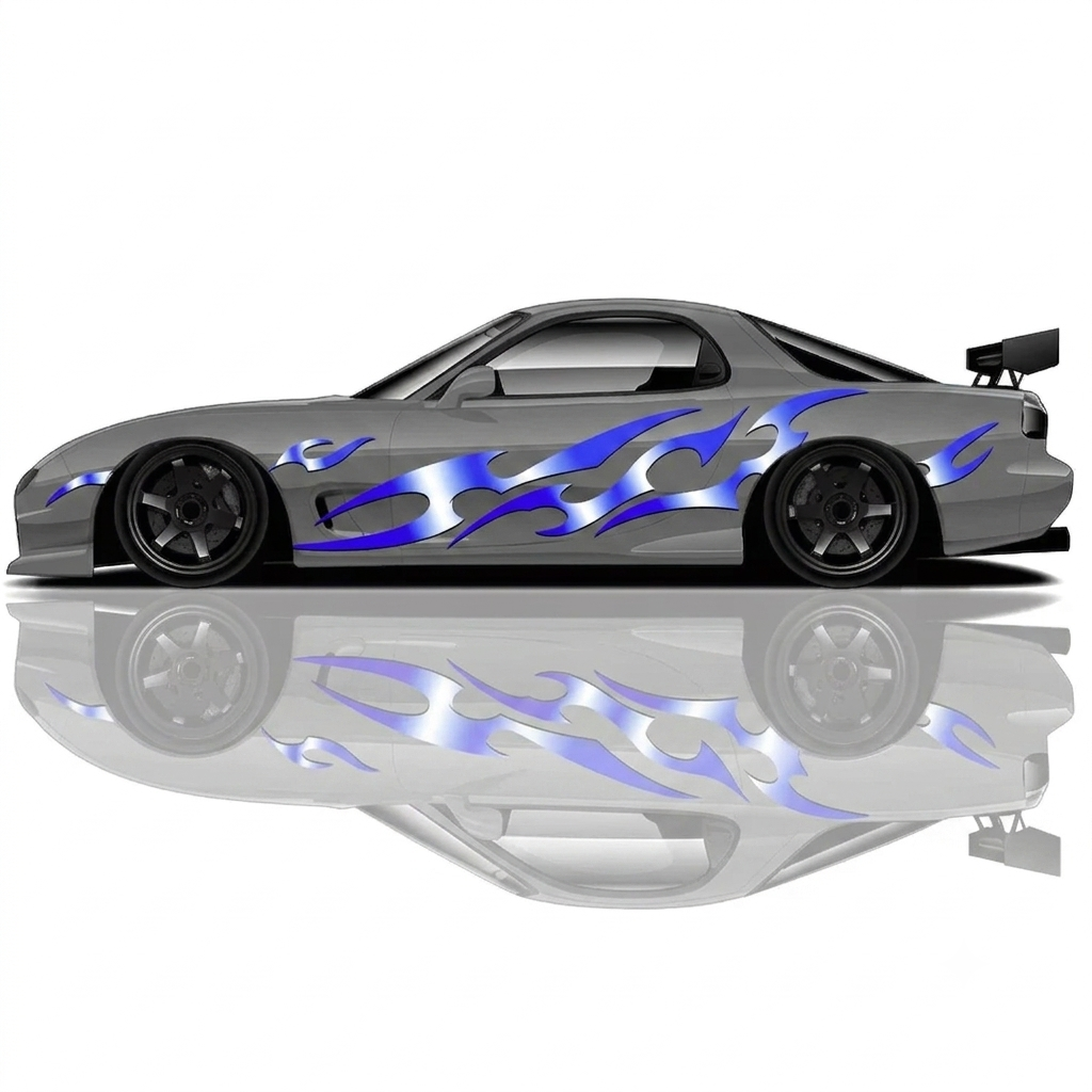 Universal drift car livery, Flame Streaks drift wrap, flame graphics car wrap, drift car decals, drift livery graphics, racing car wrap, JDM drift graphics, tuner car decals, motorsport livery, custom drift wrap, racing decals, performance car graphics, track car livery, sponsor style graphics, show car wrap design