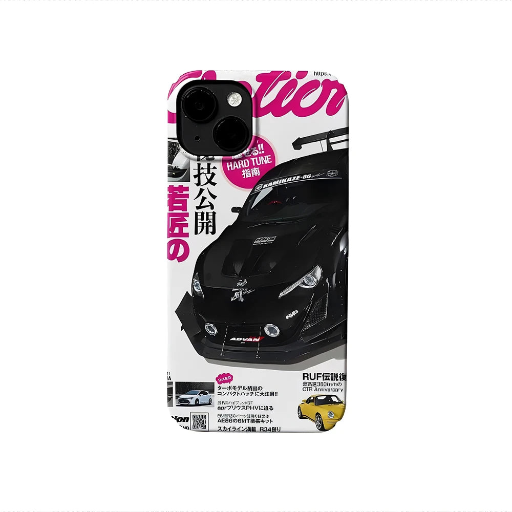 Shop JDM racing car phone cases featuring Japanese street-style graphics and bold automotive artwork. Perfect for JDM fans, car enthusiasts, tuners, and drift lovers.
