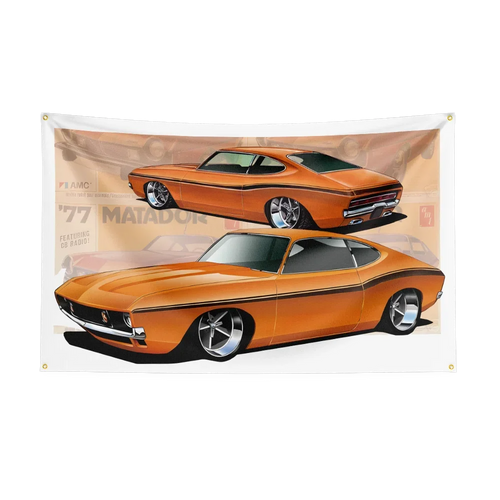 90*150CM Retro American Muscle Racing Car Flag Polyester Printed Decoration Banner Tapestry JDM garage flag banner image 11